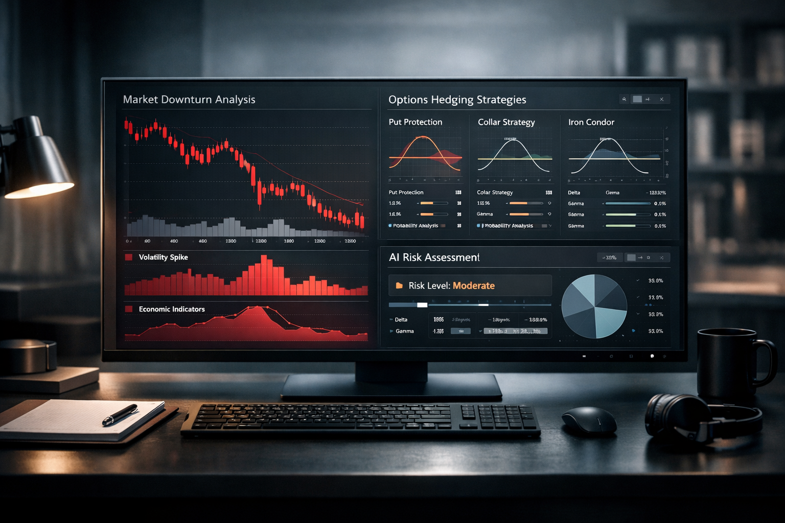 How to Use Options to Hedge a Stock Portfolio Against Market Downturns